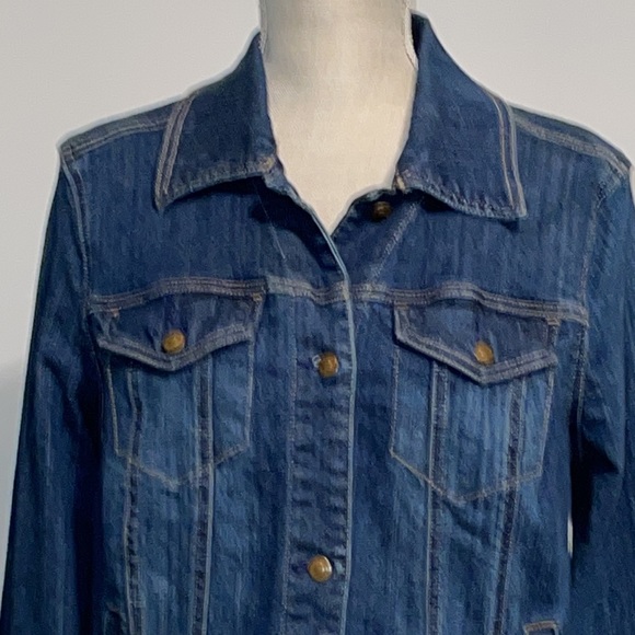 Charter Club Jeans Denim Jacket - Picture 2 of 16